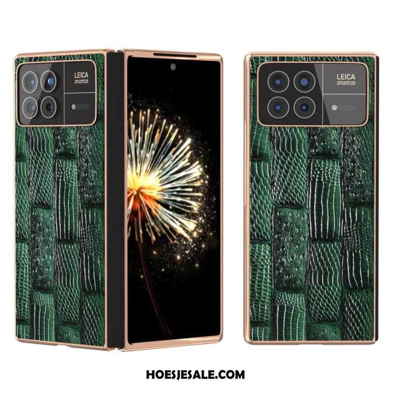 Hoesje Xiaomi Mix Fold 3 Mahjong-textuur Bescherming Hoesje