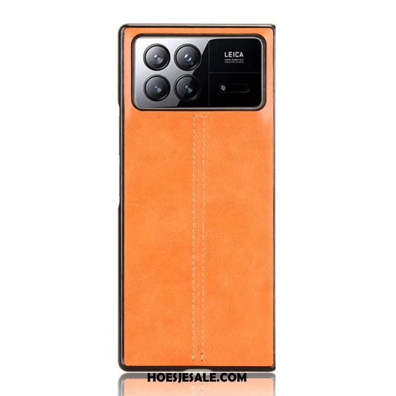 Hoesje Xiaomi Mix Fold 3 Retro Leereffect