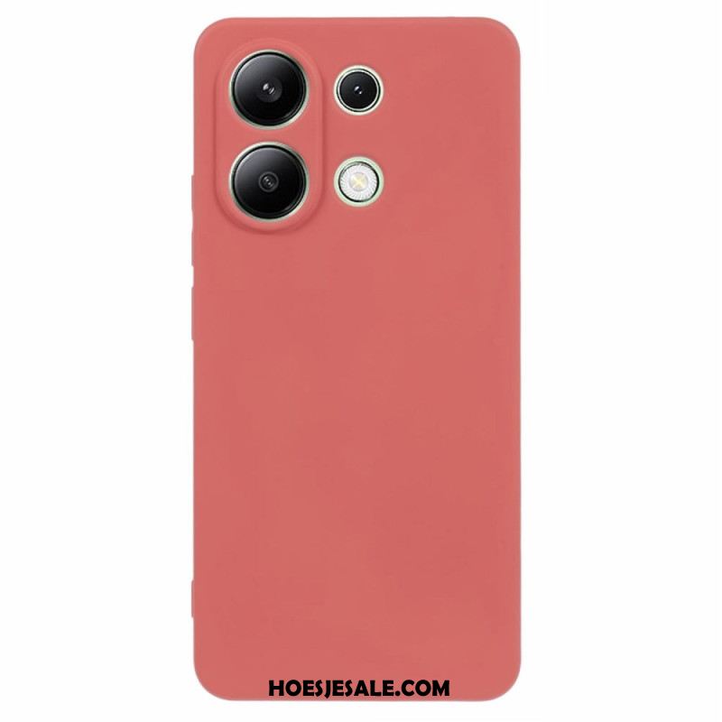 Hoesje Xiaomi Redmi Note 13 4g Gekleurde Siliconen Bescherming Hoesje