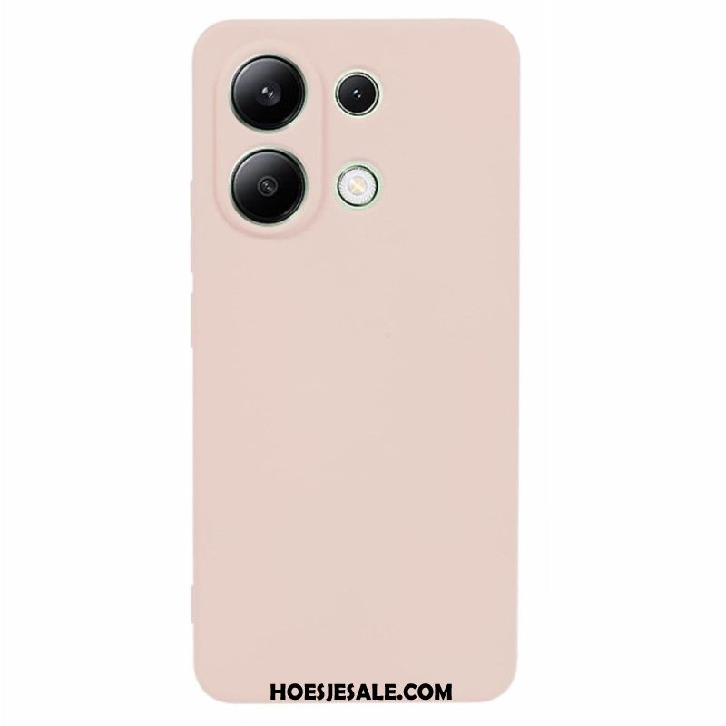 Hoesje Xiaomi Redmi Note 13 4g Gekleurde Siliconen Bescherming Hoesje