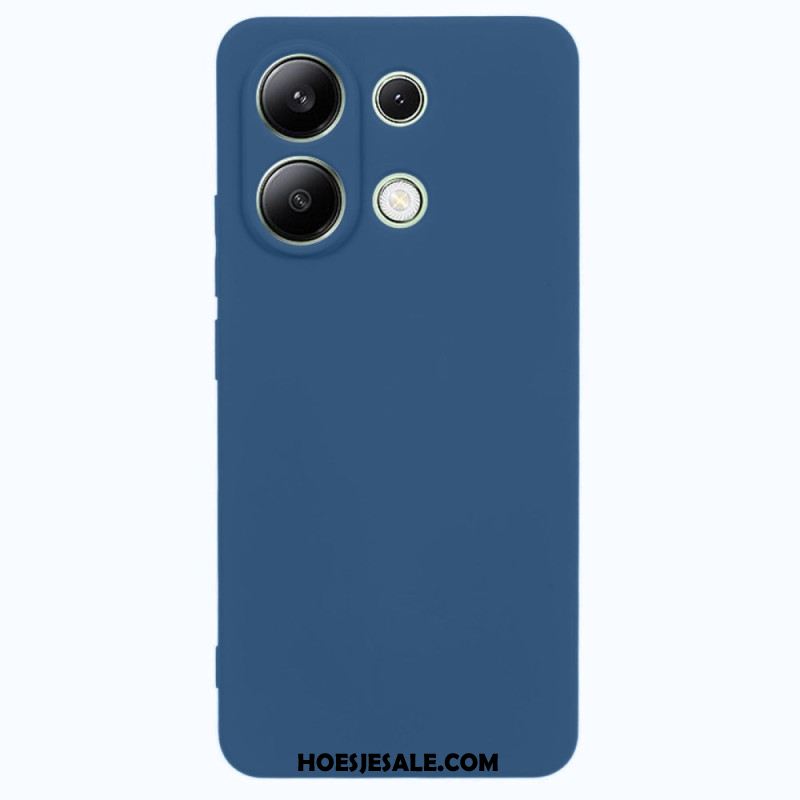 Hoesje Xiaomi Redmi Note 13 4g Gekleurde Siliconen Bescherming Hoesje