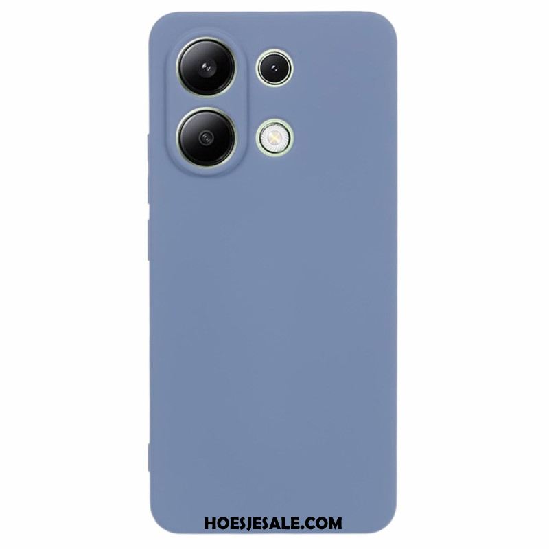 Hoesje Xiaomi Redmi Note 13 4g Gekleurde Siliconen Bescherming Hoesje