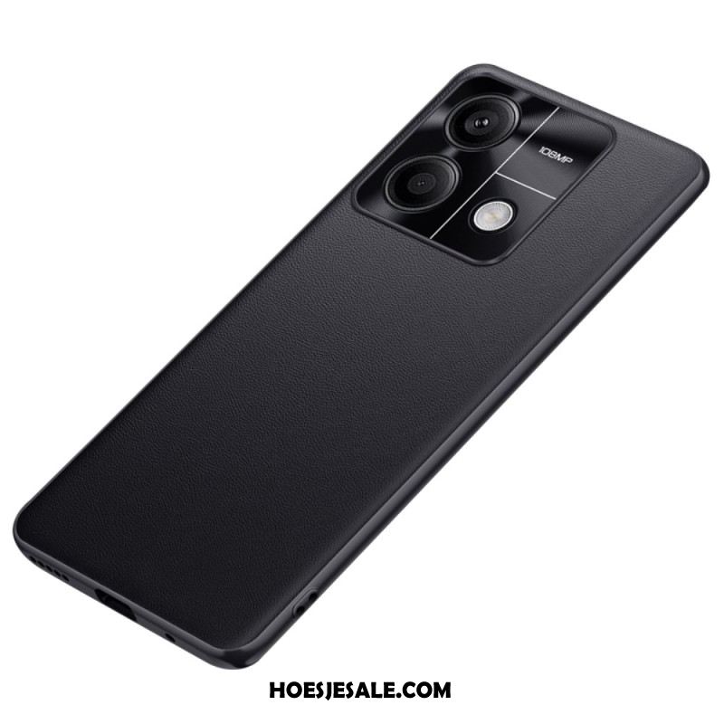 Hoesje Xiaomi Redmi Note 13 5g Getextureerd Leereffect