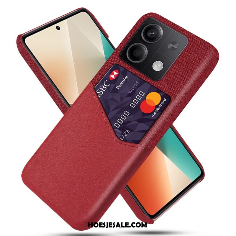 Hoesje Xiaomi Redmi Note 13 5g Kaarthouder