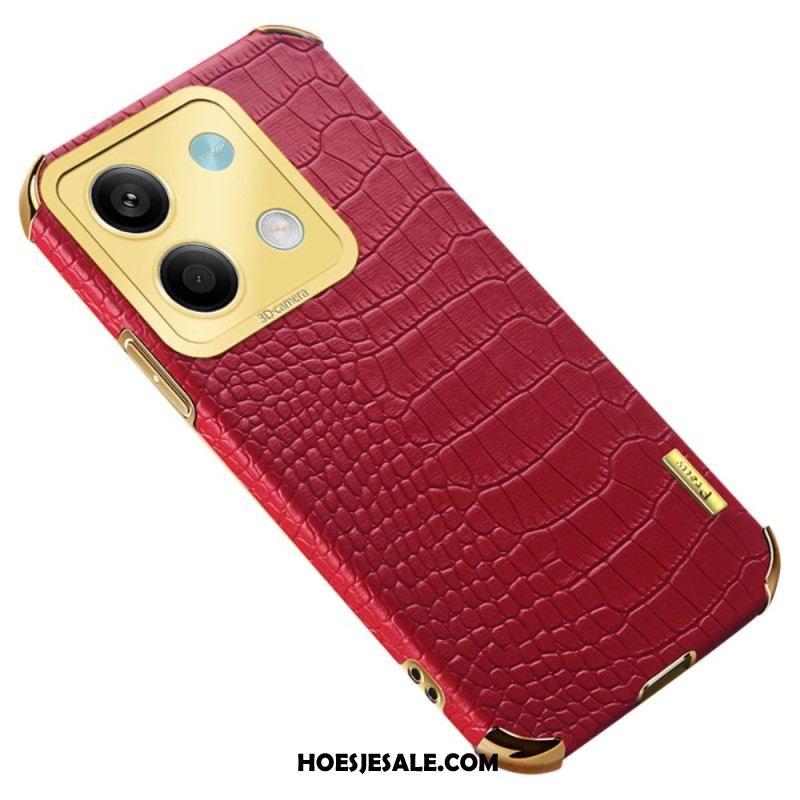 Hoesje Xiaomi Redmi Note 13 5g Krokodilstijl