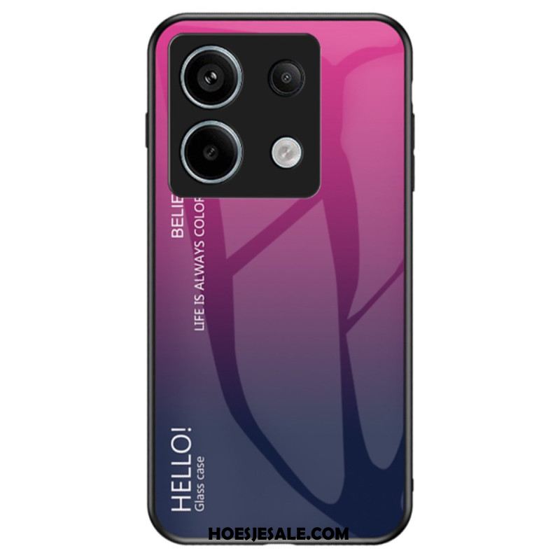 Hoesje Xiaomi Redmi Note 13 Pro 5g Hallo Gehard Glas Bescherming Hoesje