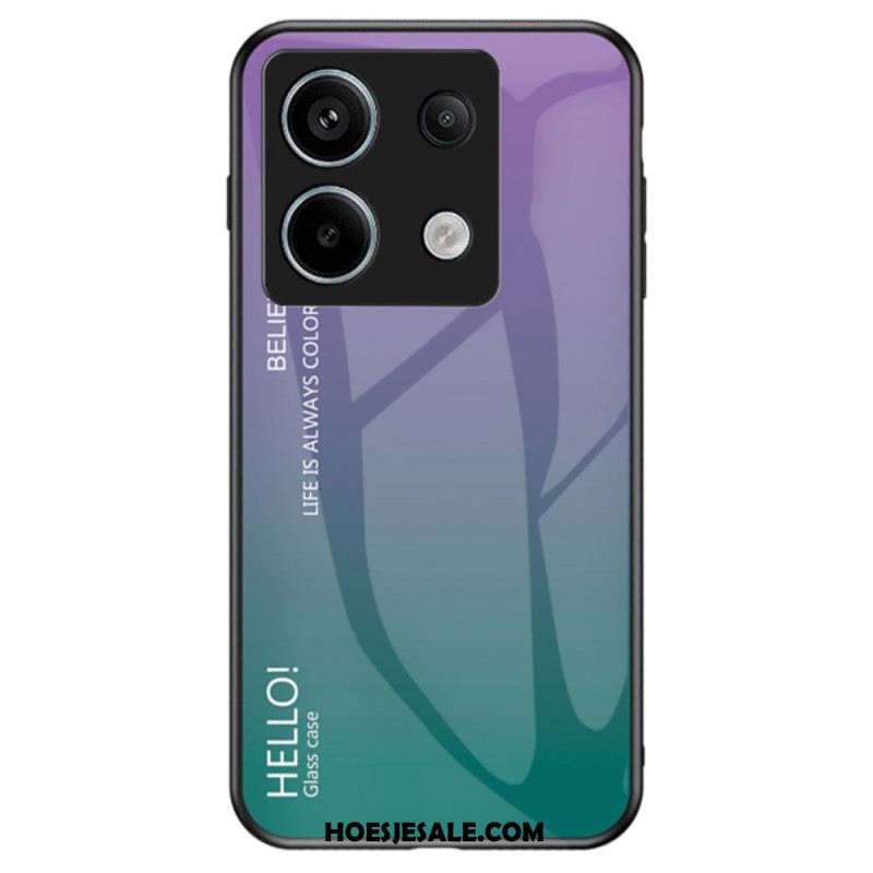 Hoesje Xiaomi Redmi Note 13 Pro 5g Hallo Gehard Glas Bescherming Hoesje