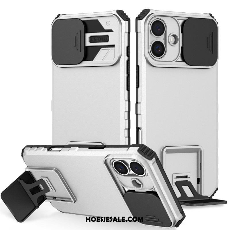 Hoesje iPhone 16 Plus Cameraschuifregelaar En Ondersteuning