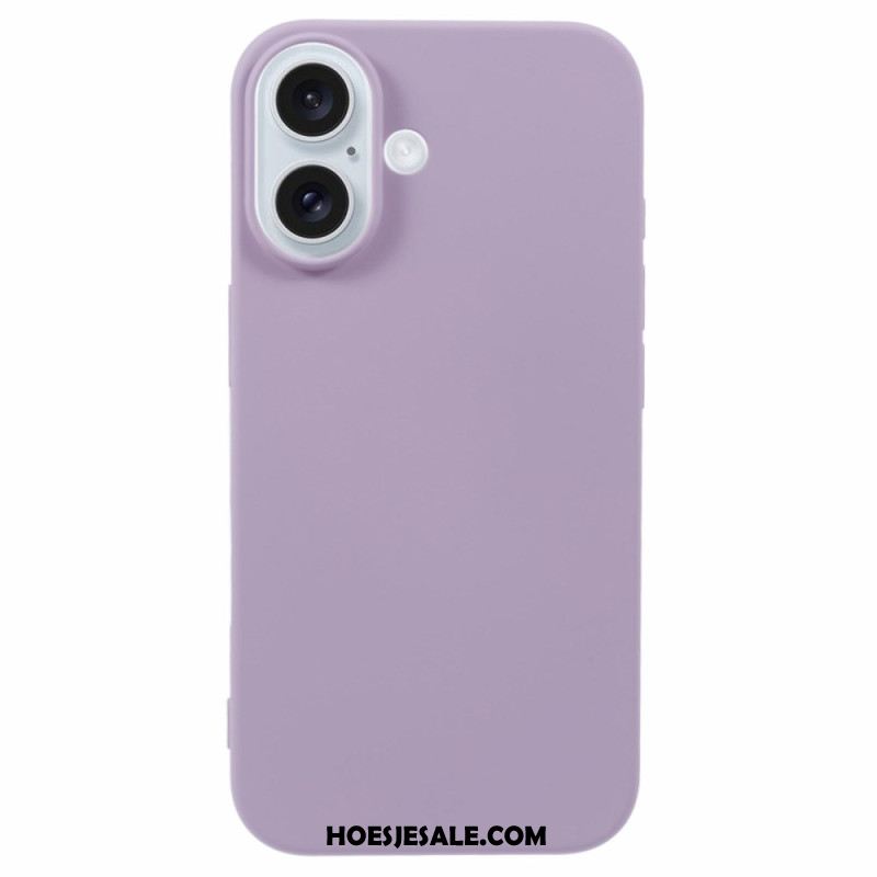 Hoesje iPhone 16 Plus Vezelinterieur Bescherming Hoesje