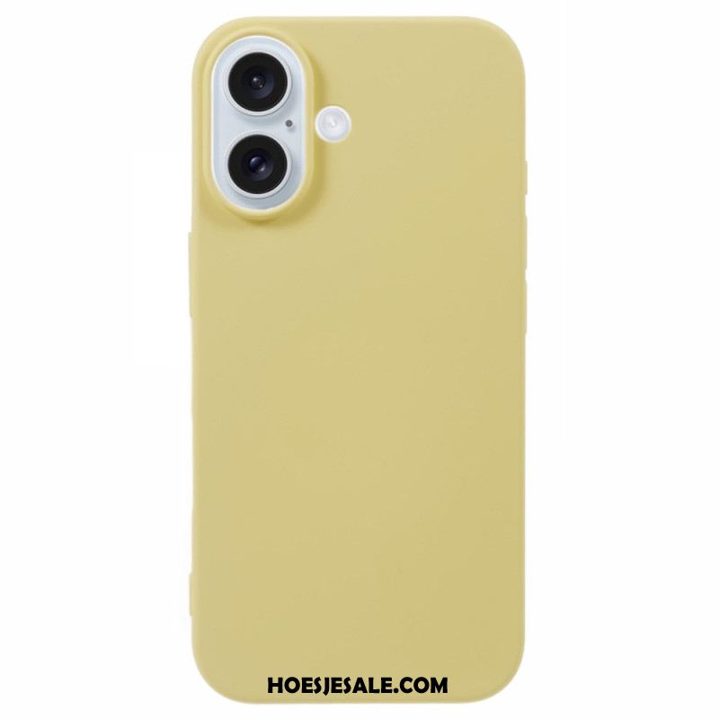 Hoesje iPhone 16 Plus Vezelinterieur Bescherming Hoesje