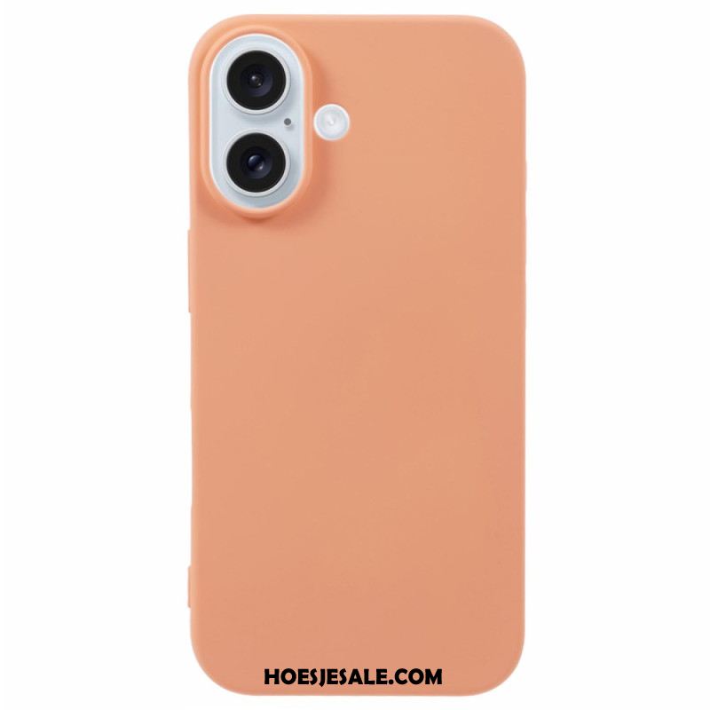 Hoesje iPhone 16 Plus Vezelinterieur Bescherming Hoesje