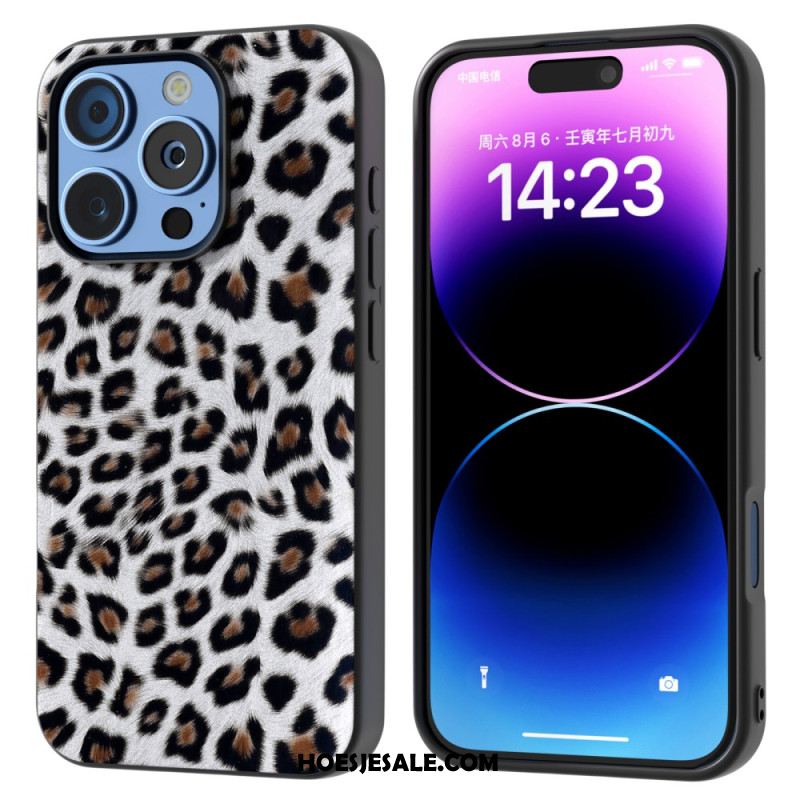 Hoesje iPhone 16 Pro Luipaard Abeel Bescherming Hoesje