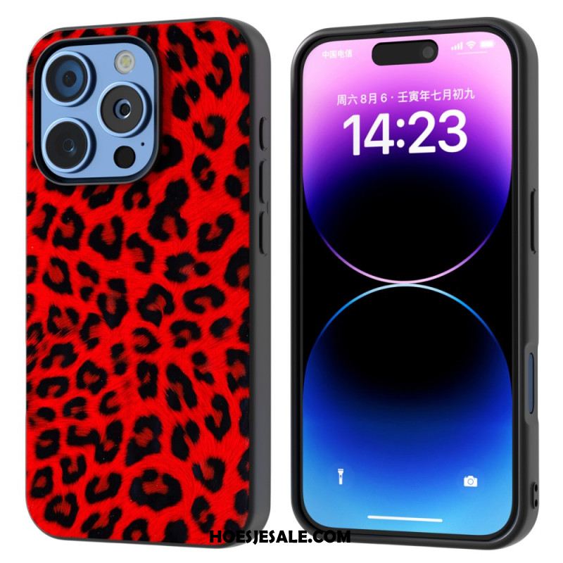 Hoesje iPhone 16 Pro Luipaard Abeel Bescherming Hoesje