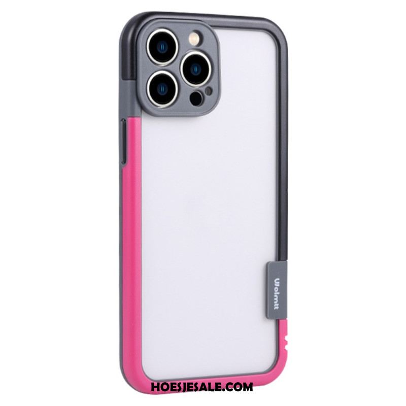 Hoesje iPhone 16 Pro Max Transparant Hoesje Wolmtt