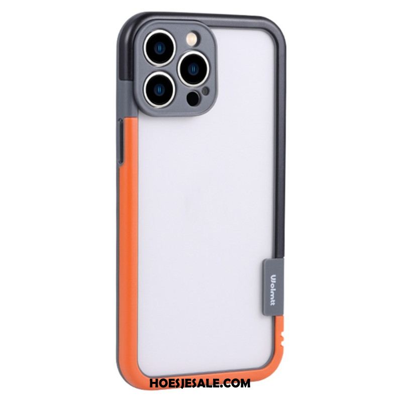 Hoesje iPhone 16 Pro Max Transparant Hoesje Wolmtt