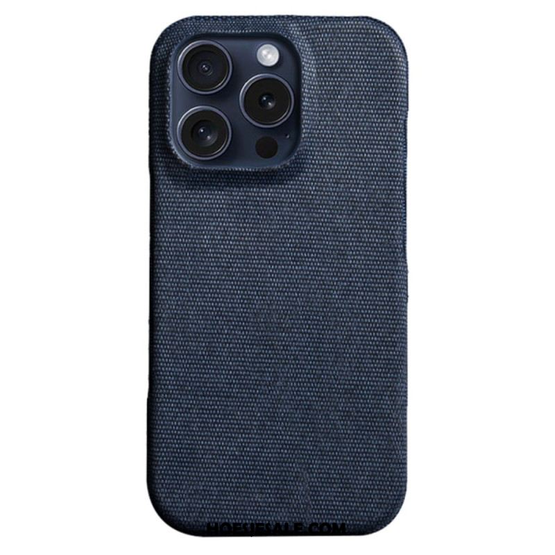 Hoesje iPhone 16 Pro Stoftextuur Bescherming Hoesje