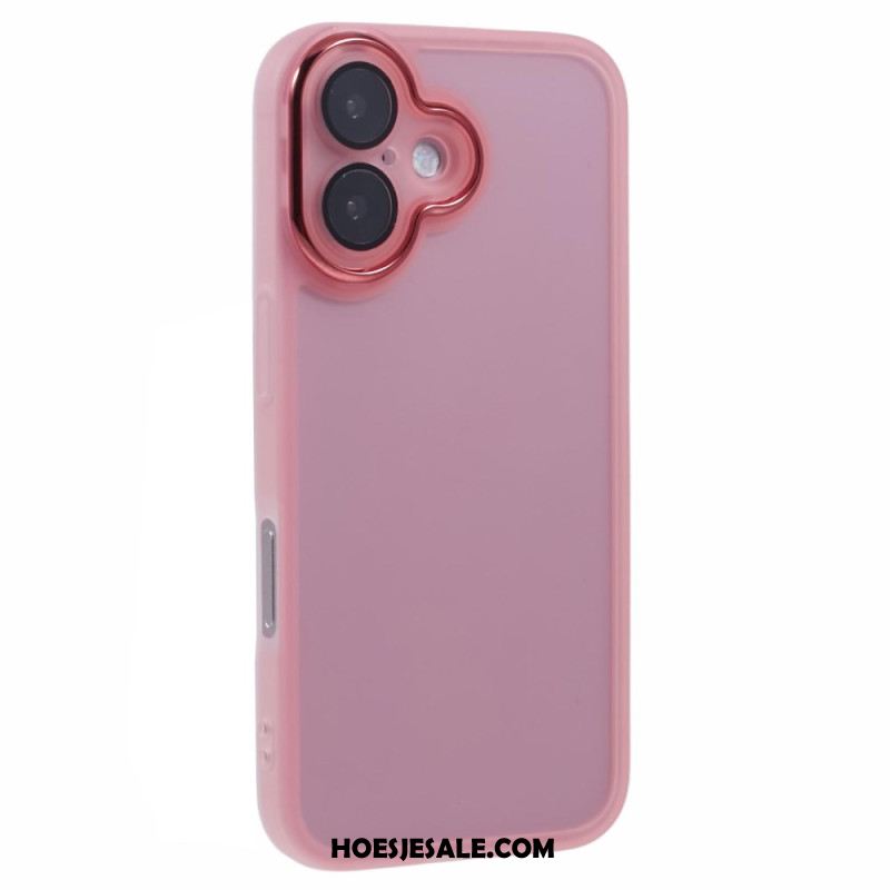 Hoesje iPhone 16 Transparant Gekleurd