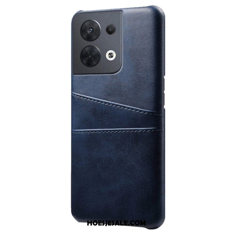 Hoesje voor Oppo Reno 8 Kaarthouder