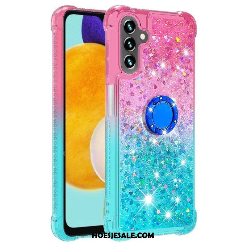 Hoesje voor Samsung Galaxy A54 5G Glitter Ringbeugel