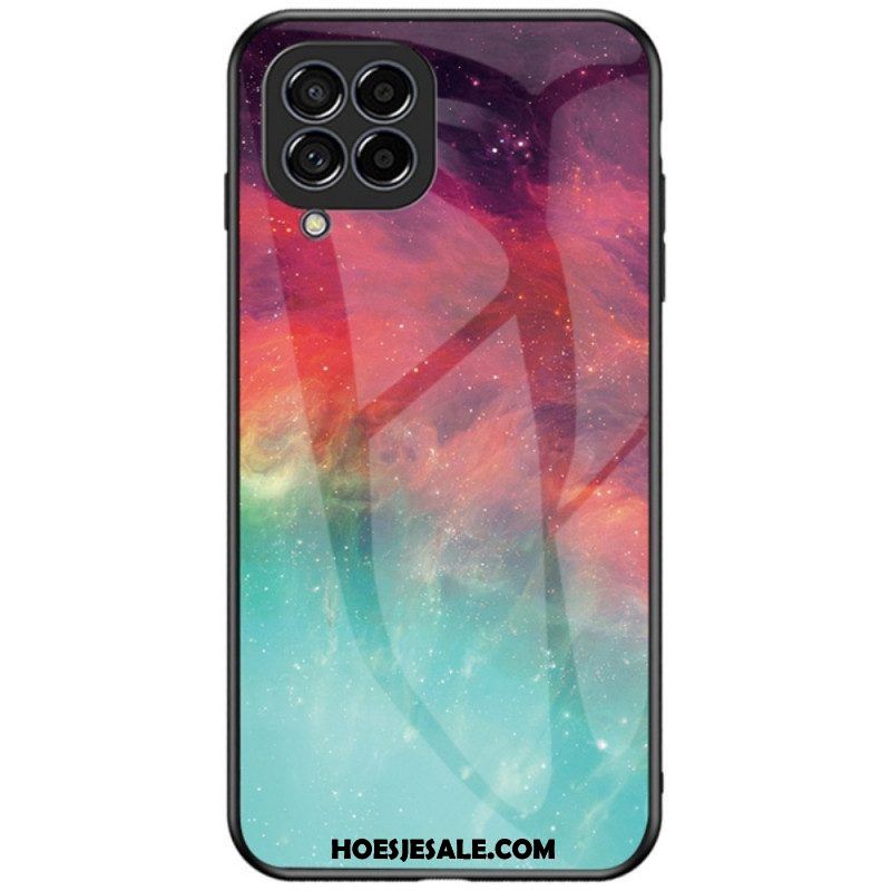 Hoesje voor Samsung Galaxy M33 5G Hemel Gehard Glas