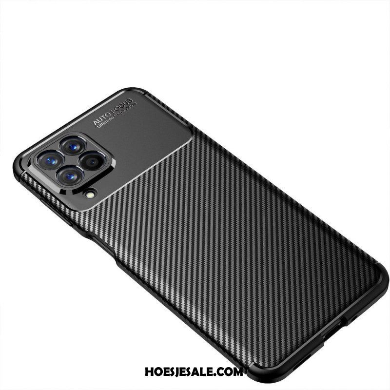 Hoesje voor Samsung Galaxy M53 5G Flexibele Koolstofvezel