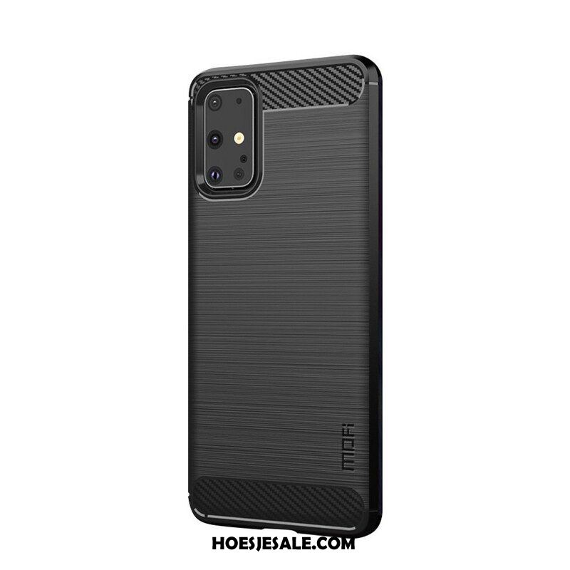 Hoesje voor Samsung Galaxy S20 Plus / S20 Plus 5G Mofi Geborsteld Koolstofvezel