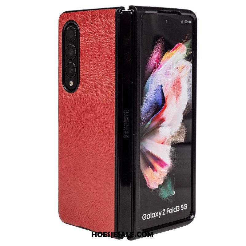 Hoesje voor Samsung Galaxy Z Fold 4 Reliëf Bont