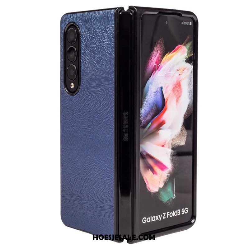 Hoesje voor Samsung Galaxy Z Fold 4 Reliëf Bont