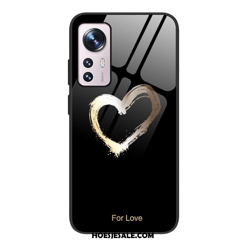 Hoesje voor Xiaomi 12 / 12X Hart Van Gehard Glas