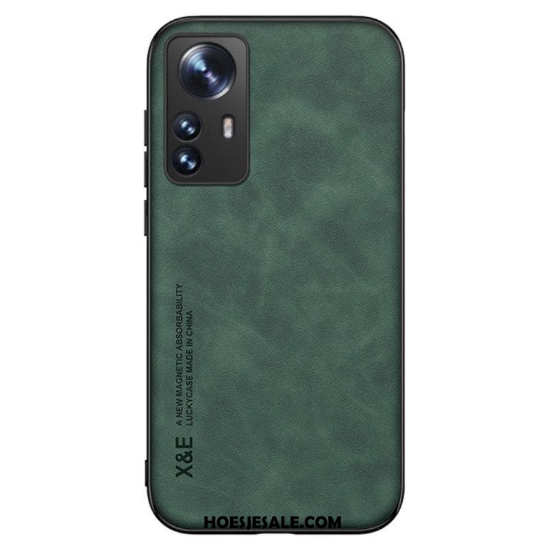 Hoesje voor Xiaomi 12 / 12X X&e Ledereffect Leer