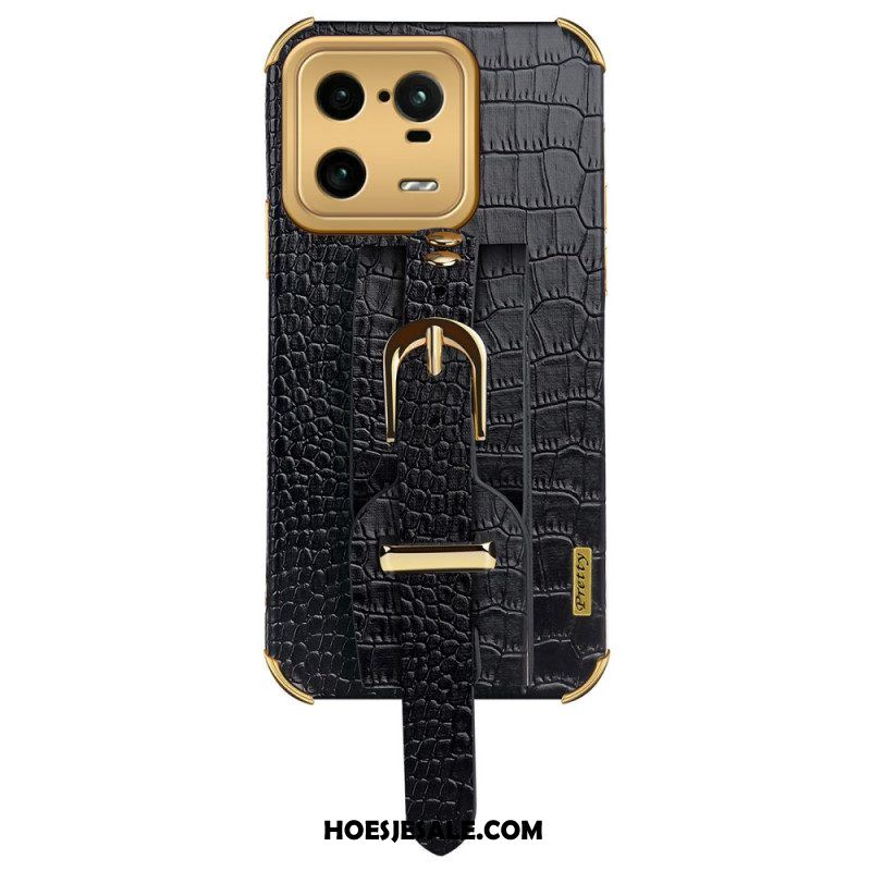 Hoesje voor Xiaomi 13 Pro Croco Band