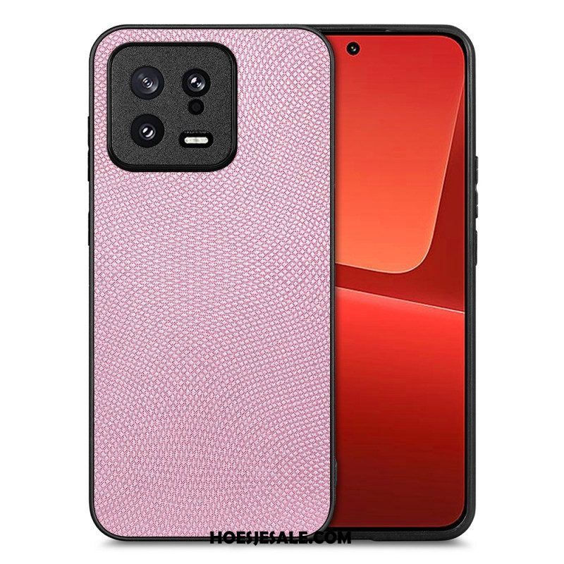 Hoesje voor Xiaomi 13 Stijl Leer Kleur