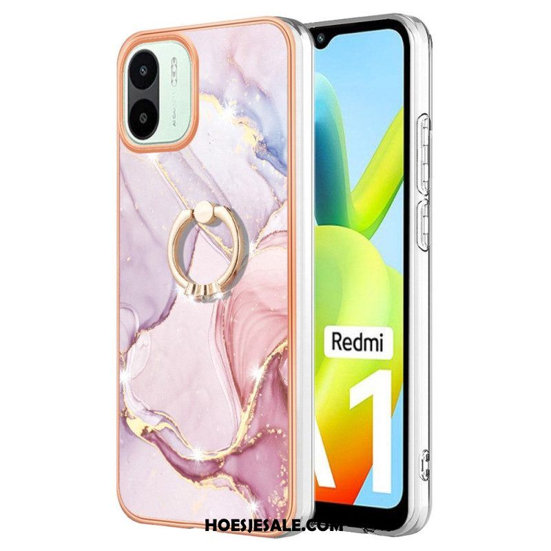 Hoesje voor Xiaomi Redmi A1 Marmer Met Ringsteun