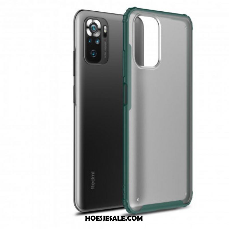 Hoesje voor Xiaomi Redmi Note 10 / 10S Frosted-effect