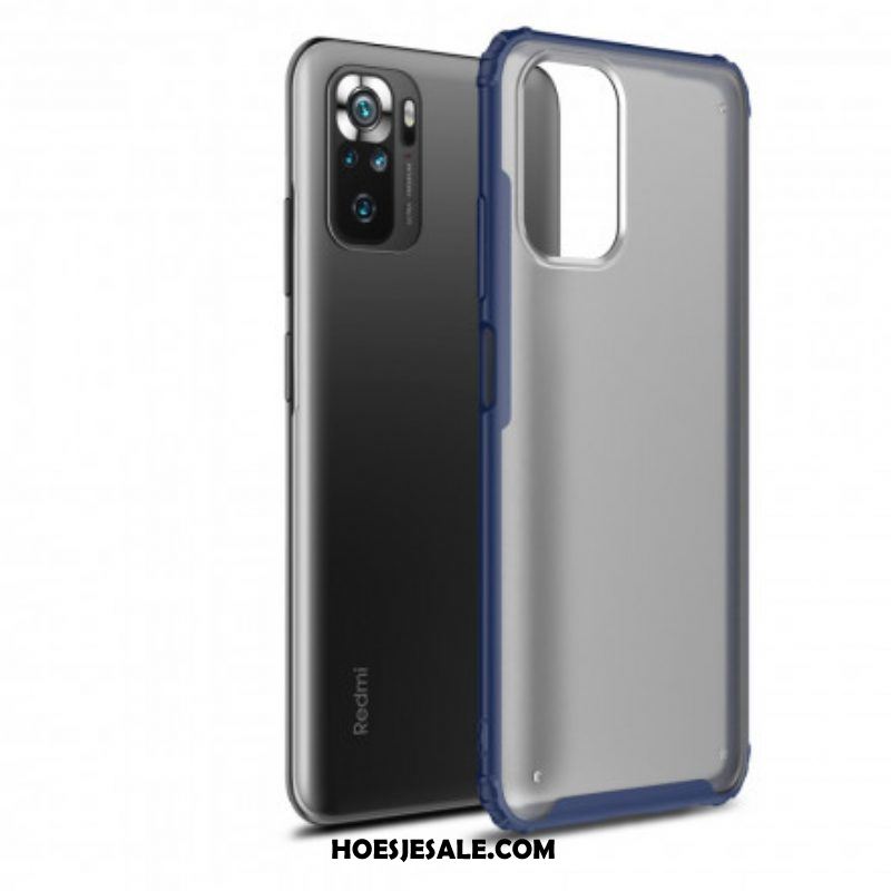 Hoesje voor Xiaomi Redmi Note 10 / 10S Frosted-effect