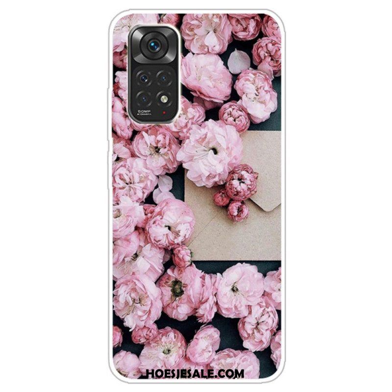 Hoesje voor Xiaomi Redmi Note 11 / 11S Intense Bloemen