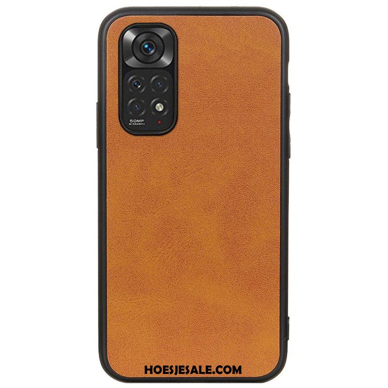 Hoesje voor Xiaomi Redmi Note 11 / 11S Leren Styling