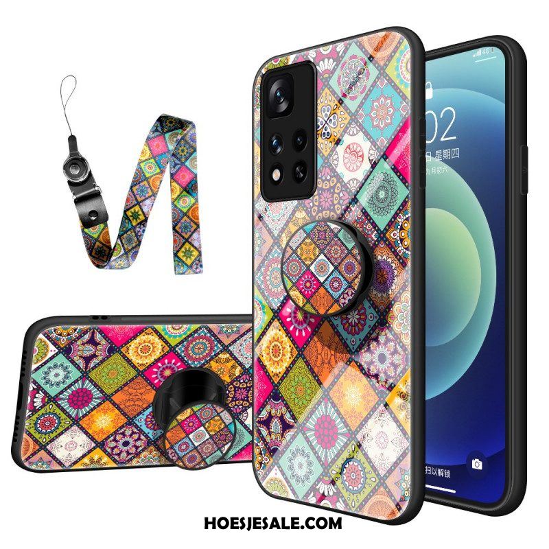 Hoesje voor Xiaomi Redmi Note 11 Pro Plus 5G Lapwerk Magnetische Houder