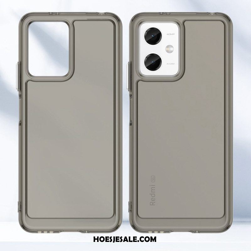 Hoesje voor Xiaomi Redmi Note 12 5G Transparante Candy-serie