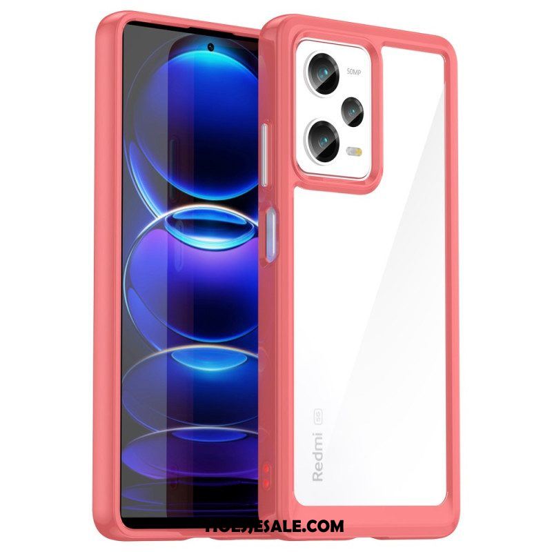 Hoesje voor Xiaomi Redmi Note 12 Pro Transparante Kleur