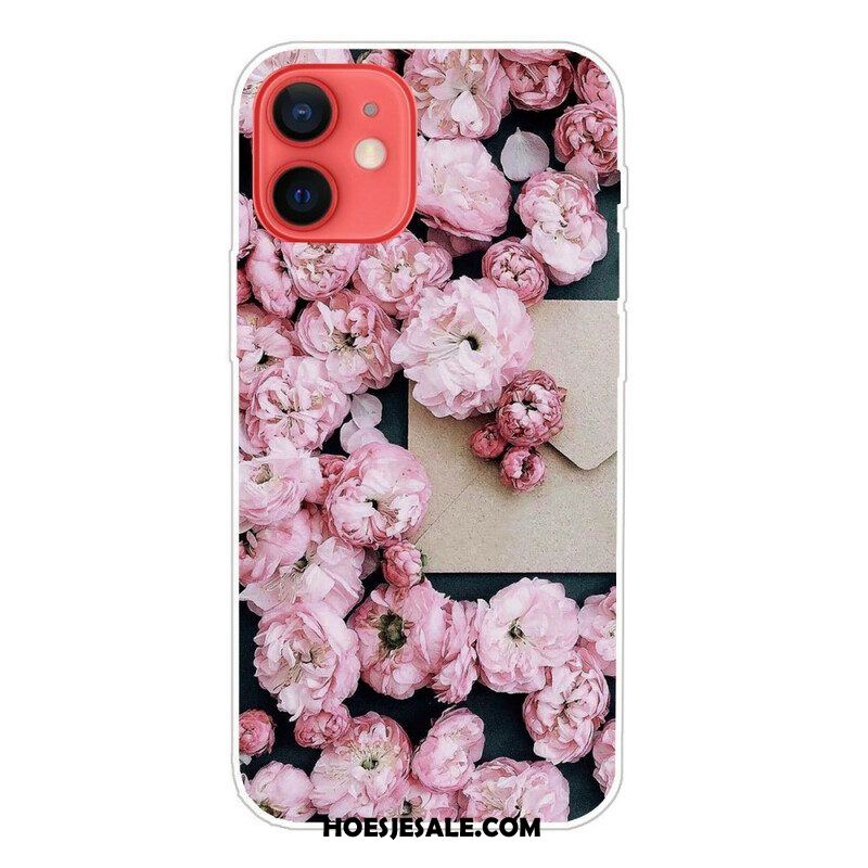 Hoesje voor iPhone 13 Mini Intense Bloemen