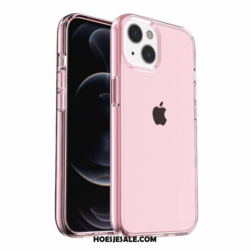 Hoesje voor iPhone 13 Mini Transparant Getint