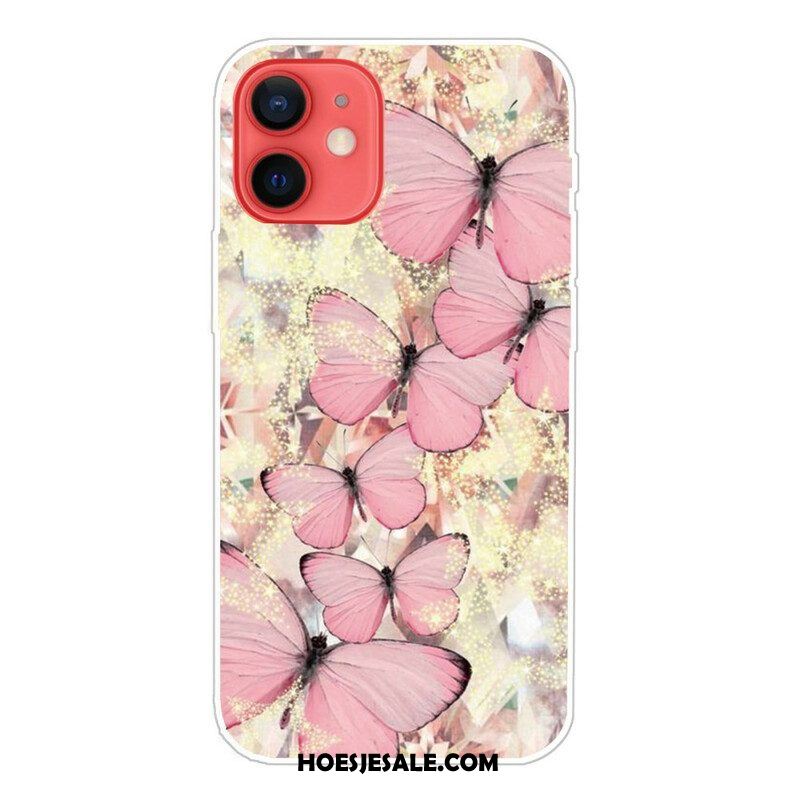 Hoesje voor iPhone 13 Mini Vlinders Vlinders