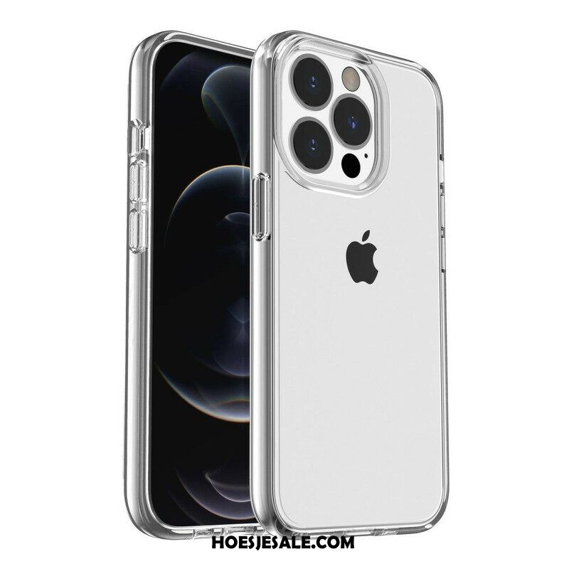 Hoesje voor iPhone 13 Pro Transparant Getint