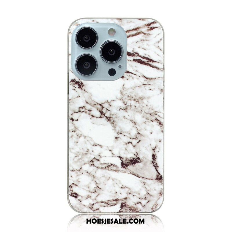 Hoesje voor iPhone 13 Pro Vereenvoudigd Marmer