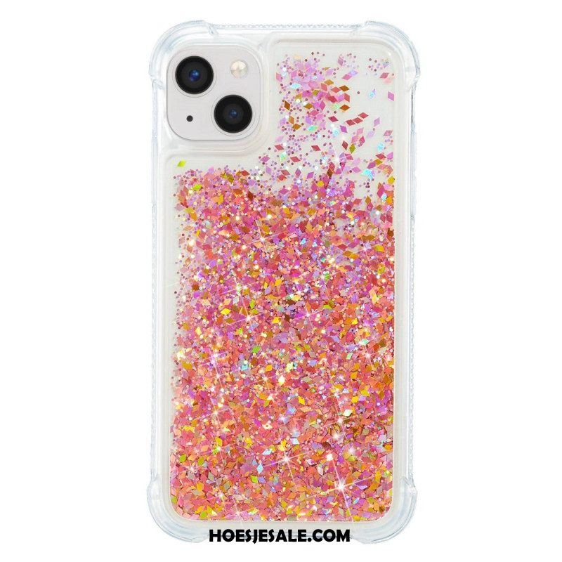 Hoesje voor iPhone 14 Plus Pailletten