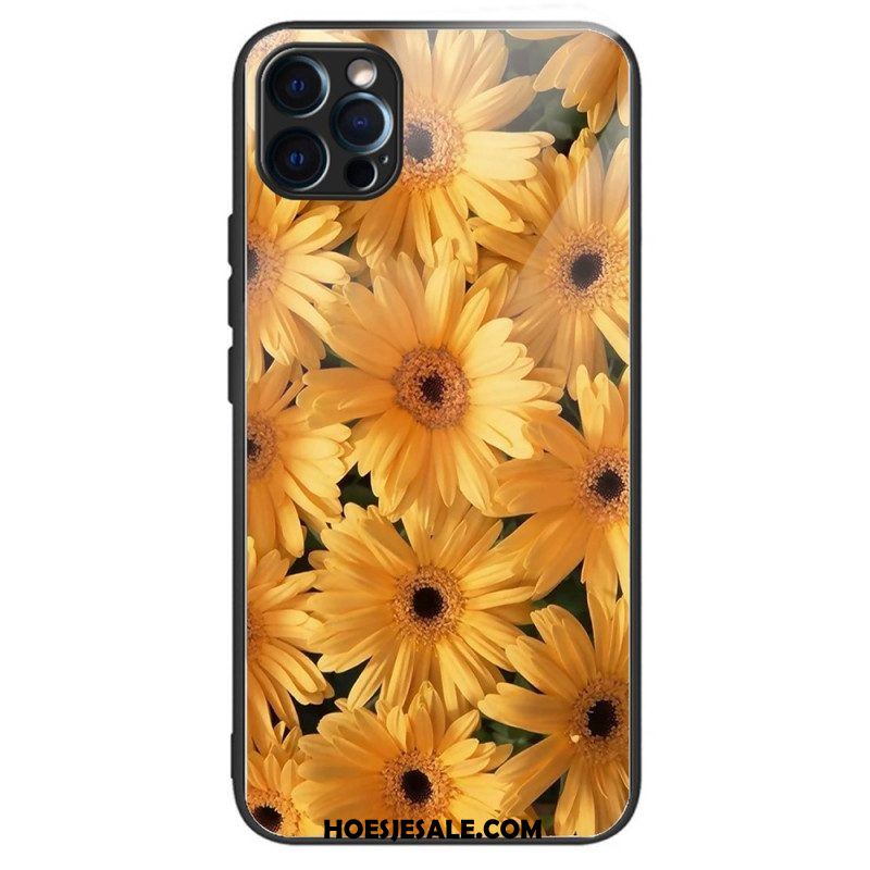 Hoesje voor iPhone 14 Pro Intense Zonnebloemen