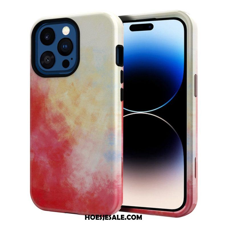 Hoesje voor iPhone 14 Pro Max Fantastisch Marmer