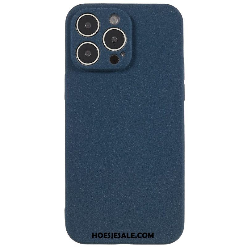 Hoesje voor iPhone 14 Pro Max Mat Siliconen