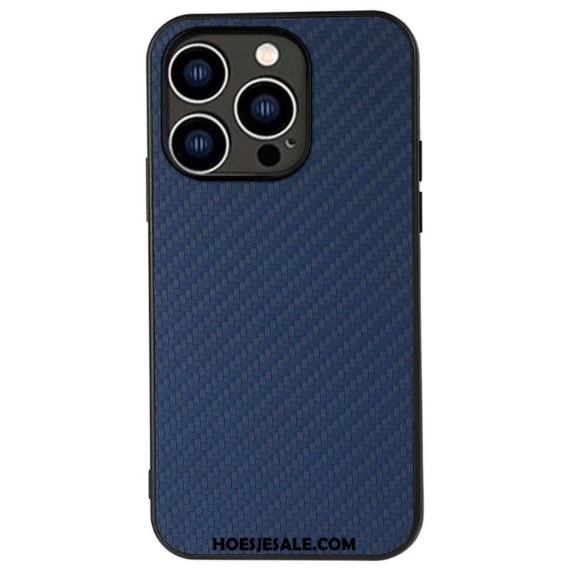 Hoesje voor iPhone 14 Pro Premium Koolstofvezel